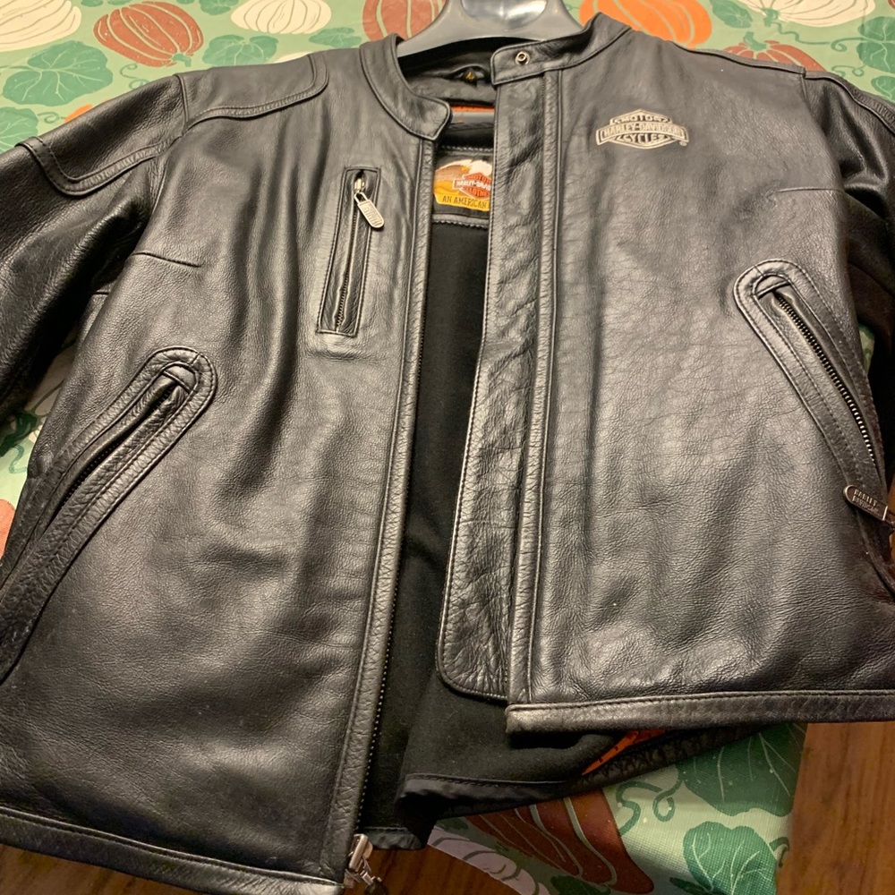 Harley Davidson, leather ladies jacket, absolutely stunning